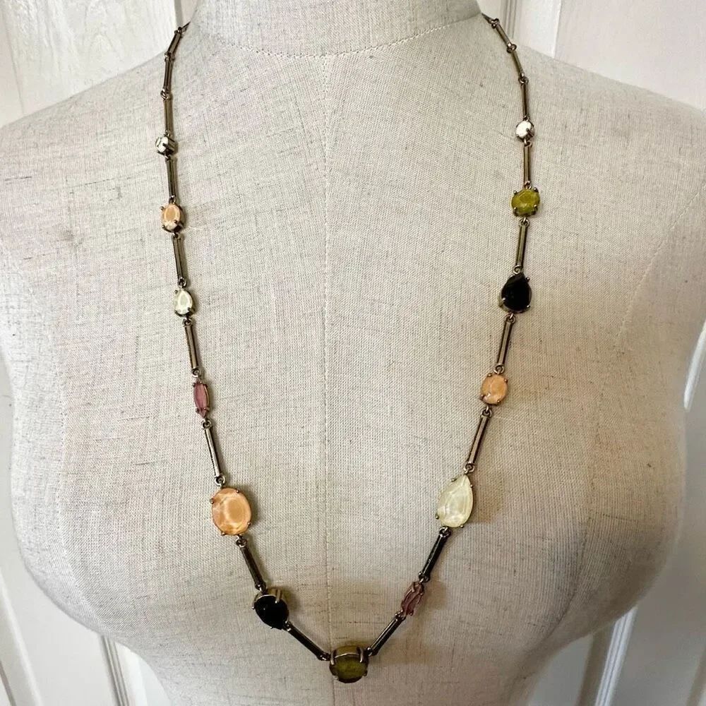 Loft colorful long necklace